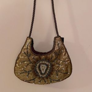 Small beaded handbag